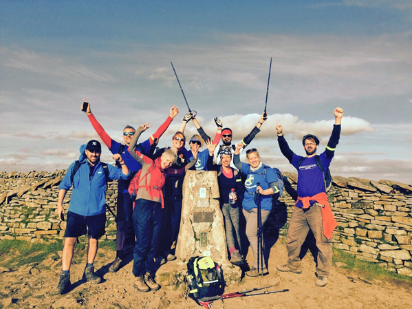 Grafton banks staff at the three peaks